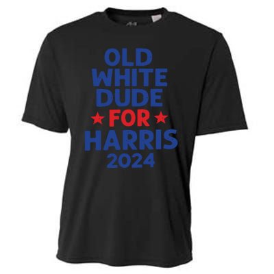 Kamala Harris Old White Dudes For Harris Funny Political Cooling Performance Crew T-Shirt