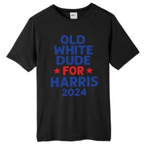 Kamala Harris Old White Dudes For Harris Funny Political Tall Fusion ChromaSoft Performance T-Shirt