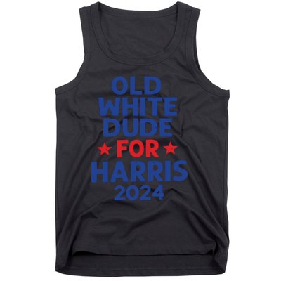 Kamala Harris Old White Dudes For Harris Funny Political Tank Top