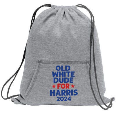 Kamala Harris Old White Dudes For Harris Sweatshirt Cinch Pack Bag