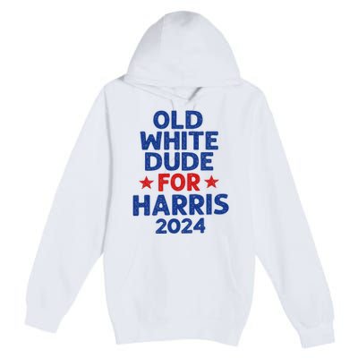 Kamala Harris Old White Dudes For Harris Premium Pullover Hoodie