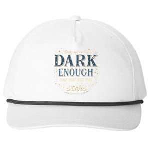 Kamala Harris Only When It’S Dark Enough Can You See Stars Snapback Five-Panel Rope Hat