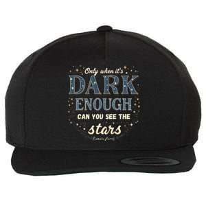 Kamala Harris Only When It’S Dark Enough Can You See Stars Wool Snapback Cap