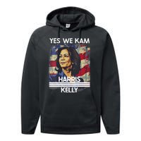 Kamala Harris Obviously A Vote For President 2024 Performance Fleece Hoodie