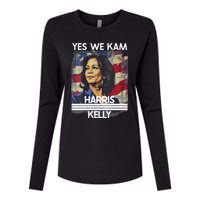 Kamala Harris Obviously A Vote For President 2024 Womens Cotton Relaxed Long Sleeve T-Shirt