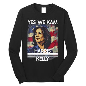 Kamala Harris Obviously A Vote For President 2024 Long Sleeve Shirt