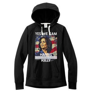 Kamala Harris Obviously A Vote For President 2024 Women's Fleece Hoodie