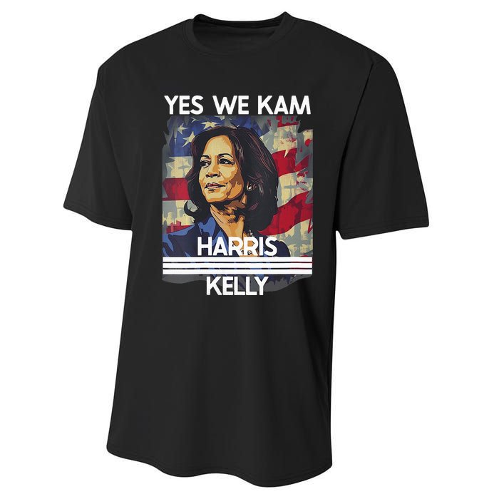 Kamala Harris Obviously A Vote For President 2024 Performance Sprint T-Shirt