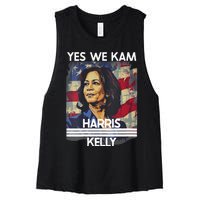 Kamala Harris Obviously A Vote For President 2024 Women's Racerback Cropped Tank