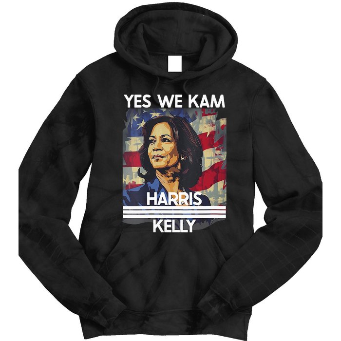 Kamala Harris Obviously A Vote For President 2024 Tie Dye Hoodie