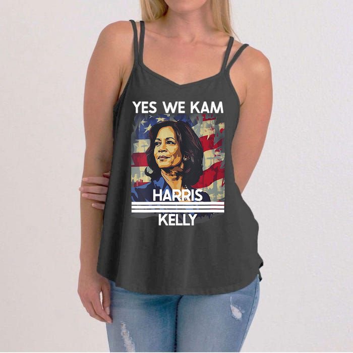 Kamala Harris Obviously A Vote For President 2024 Women's Strappy Tank