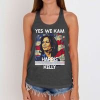 Kamala Harris Obviously A Vote For President 2024 Women's Knotted Racerback Tank