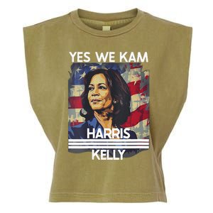 Kamala Harris Obviously A Vote For President 2024 Garment-Dyed Women's Muscle Tee