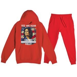 Kamala Harris Obviously A Vote For President 2024 Premium Hooded Sweatsuit Set