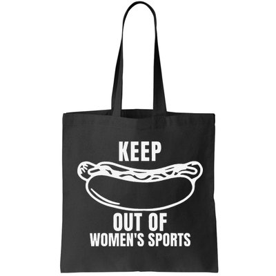 Keep Hotdogs Out Of Women Sports Trump Fans Bag