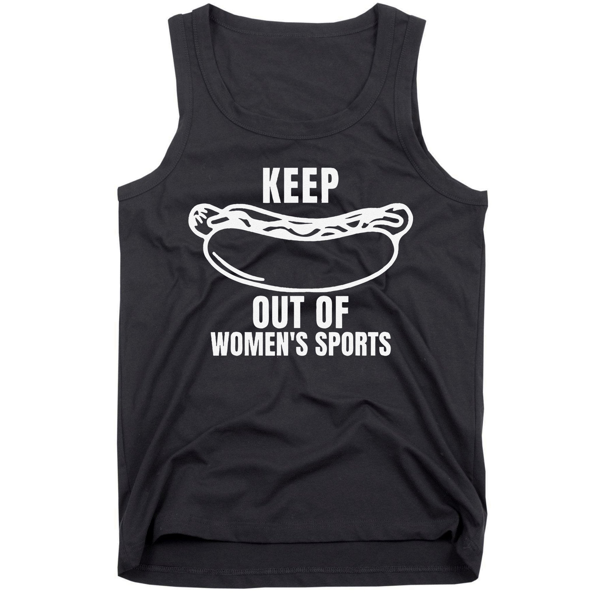 Keep Hotdogs Out Of Women Sports Trump Fans Tank Top