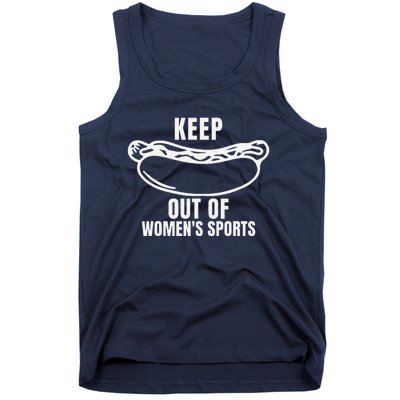 Keep Hotdogs Out Of Women Sports Trump Fans Tank Top