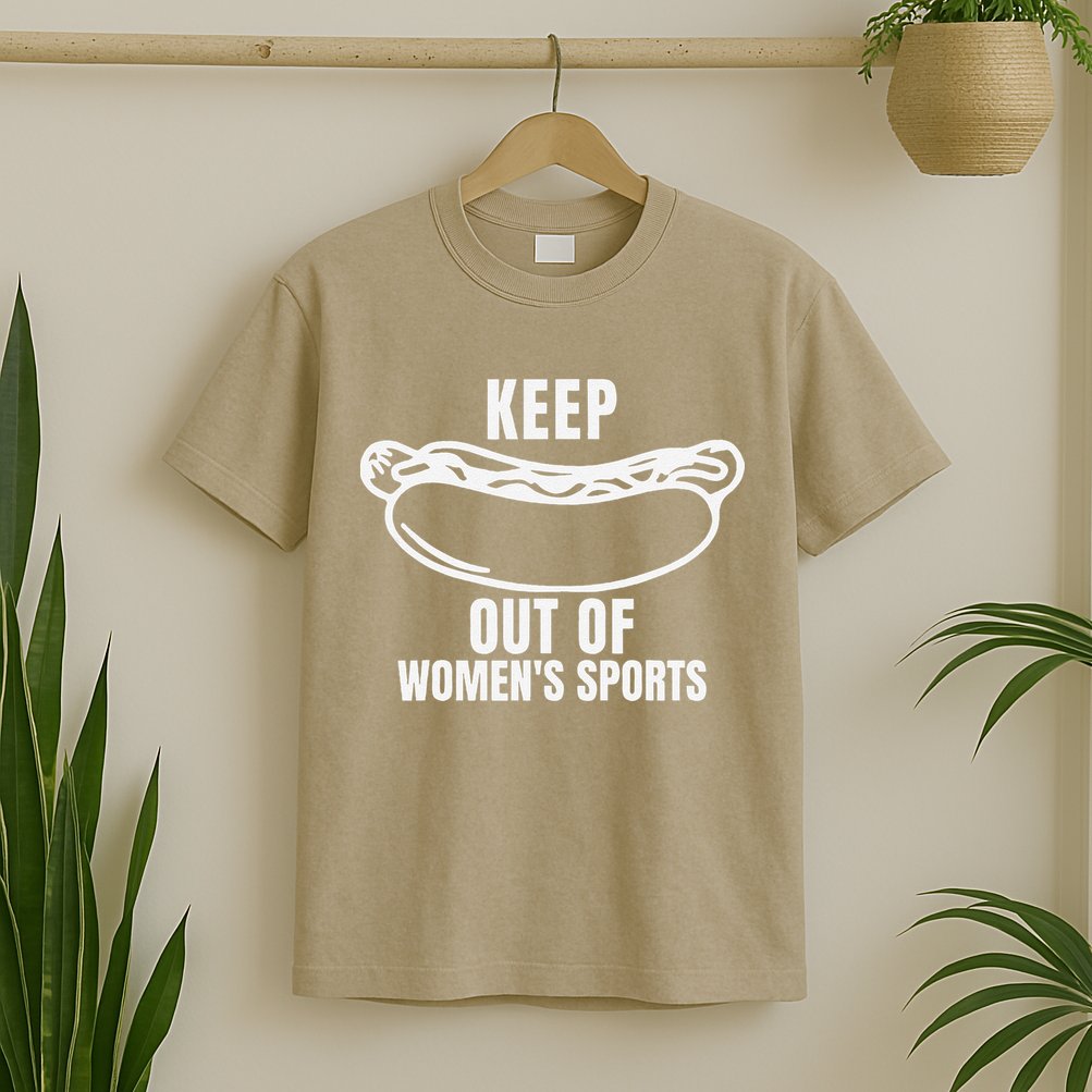 Keep Hotdogs Out Of Women Sports Trump Fans T-Shirt
