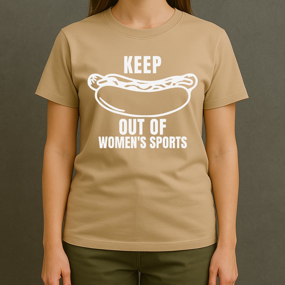 Keep Hotdogs Out Of Women Sports Trump Fans T-Shirt