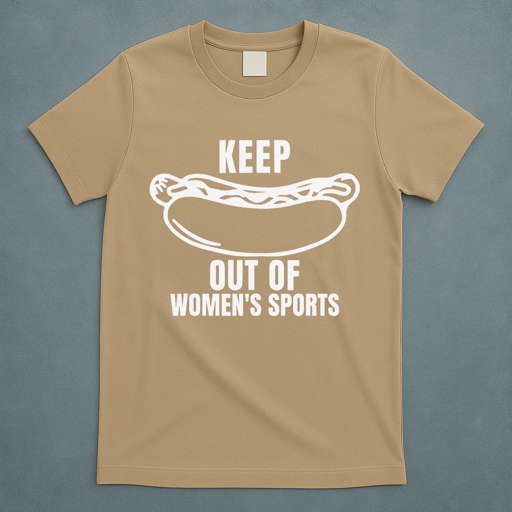Keep Hotdogs Out Of Women Sports Trump Fans T-Shirt