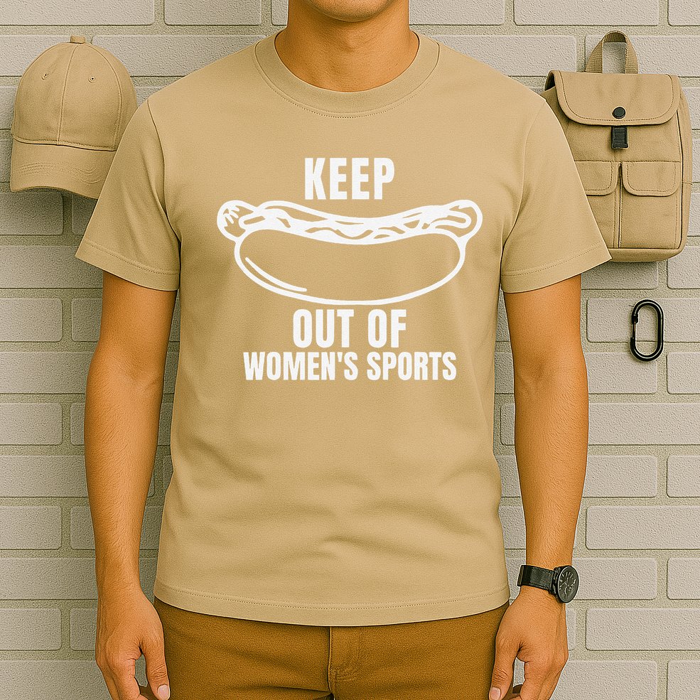Keep Hotdogs Out Of Women Sports Trump Fans T-Shirt