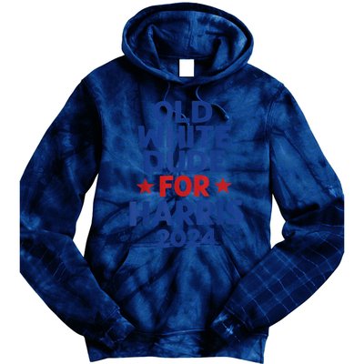 Kamala Harris Old White Dudes For Harris Funny Political Tie Dye Hoodie