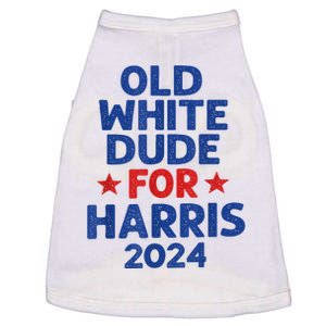 Kamala Harris Old White Dudes For Harris Funny Political Doggie Tank