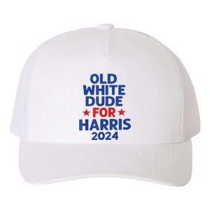 Kamala Harris Old White Dudes For Harris Funny Political Yupoong Adult 5-Panel Trucker Hat