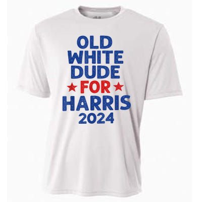 Kamala Harris Old White Dudes For Harris Funny Political Cooling Performance Crew T-Shirt