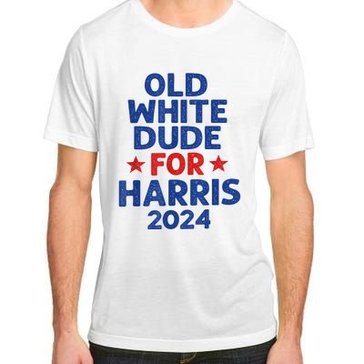 Kamala Harris Old White Dudes For Harris Funny Political Adult ChromaSoft Performance T-Shirt