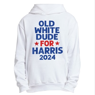 Kamala Harris Old White Dudes For Harris Funny Political Urban Pullover Hoodie