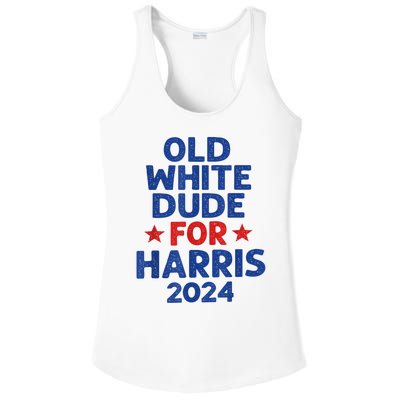 Kamala Harris Old White Dudes For Harris Funny Political Ladies PosiCharge Competitor Racerback Tank