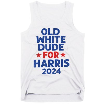 Kamala Harris Old White Dudes For Harris Funny Political Tank Top