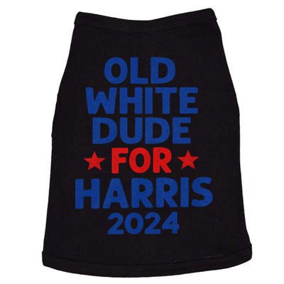 Kamala Harris Old White Dudes For Harris Funny Political Doggie Tank