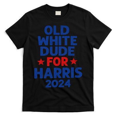 Kamala Harris Old White Dudes For Harris Funny Political T-Shirt