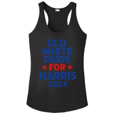 Kamala Harris Old White Dudes For Harris Funny Political Ladies PosiCharge Competitor Racerback Tank