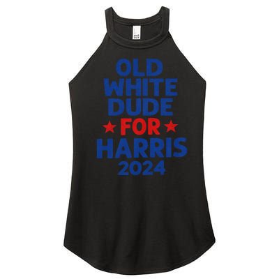 Kamala Harris Old White Dudes For Harris Funny Political Women’s Perfect Tri Rocker Tank