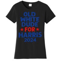 Kamala Harris Old White Dudes For Harris Funny Political Women's T-Shirt