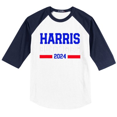 Kamala Harris Pete Buttigieg 2024 Usa President Baseball Sleeve Shirt