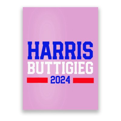 Kamala Harris Pete Buttigieg 2024 Usa President Poster
