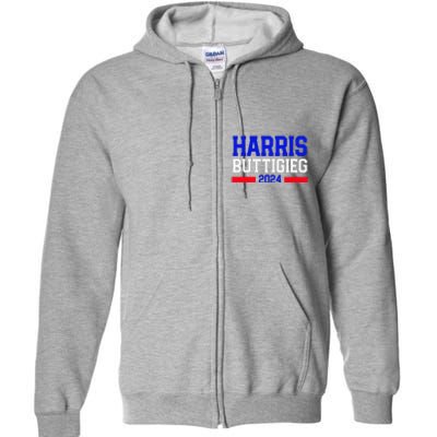 Kamala Harris Pete Buttigieg 2024 Usa President Full Zip Hoodie