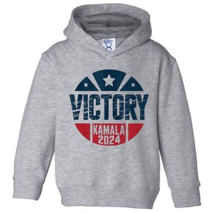 Kamala Harris President Election 2024 Victory She Won Toddler Hoodie