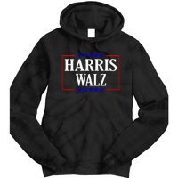 Kamala Harris President Tim Walz Vp Harris Walz 2024 Tie Dye Hoodie