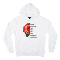 Kamala Harris Peace Love Equality Hope Diversity Hoodie