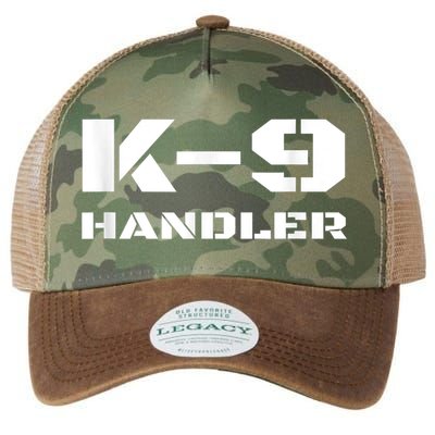 K9 Handler Police Dog Trainer K9 Unit Officer Canine Team Legacy Tie Dye Trucker Hat