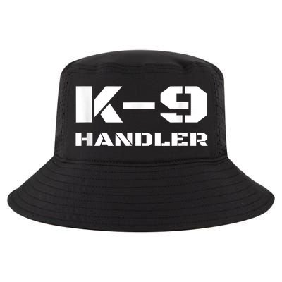 K9 Handler Police Dog Trainer K9 Unit Officer Canine Team Cool Comfort Performance Bucket Hat
