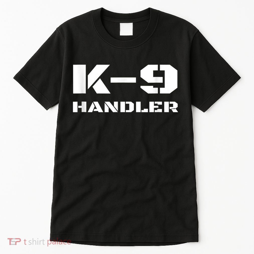 K9 Handler Police Dog Trainer K9 Unit Officer Canine Team Tall T-Shirt