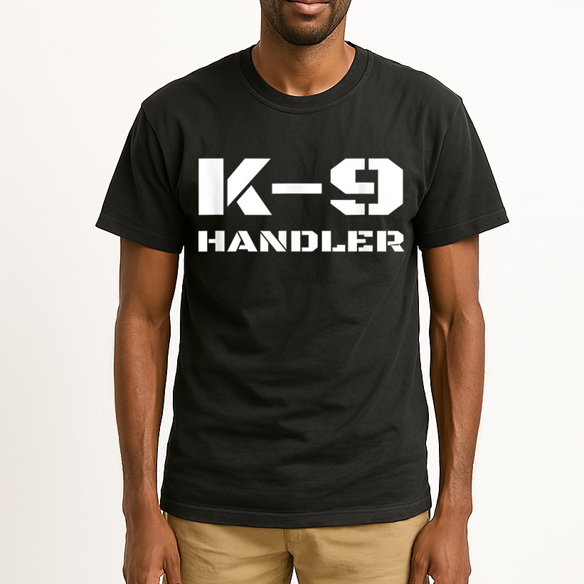 K9 Handler Police Dog Trainer K9 Unit Officer Canine Team Tall T-Shirt