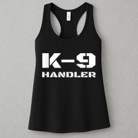 K9 Handler Police Dog Trainer K9 Unit Officer Canine Team Womens Tank Top