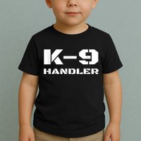 K9 Handler Police Dog Trainer K9 Unit Officer Canine Team Toddler T-Shirt